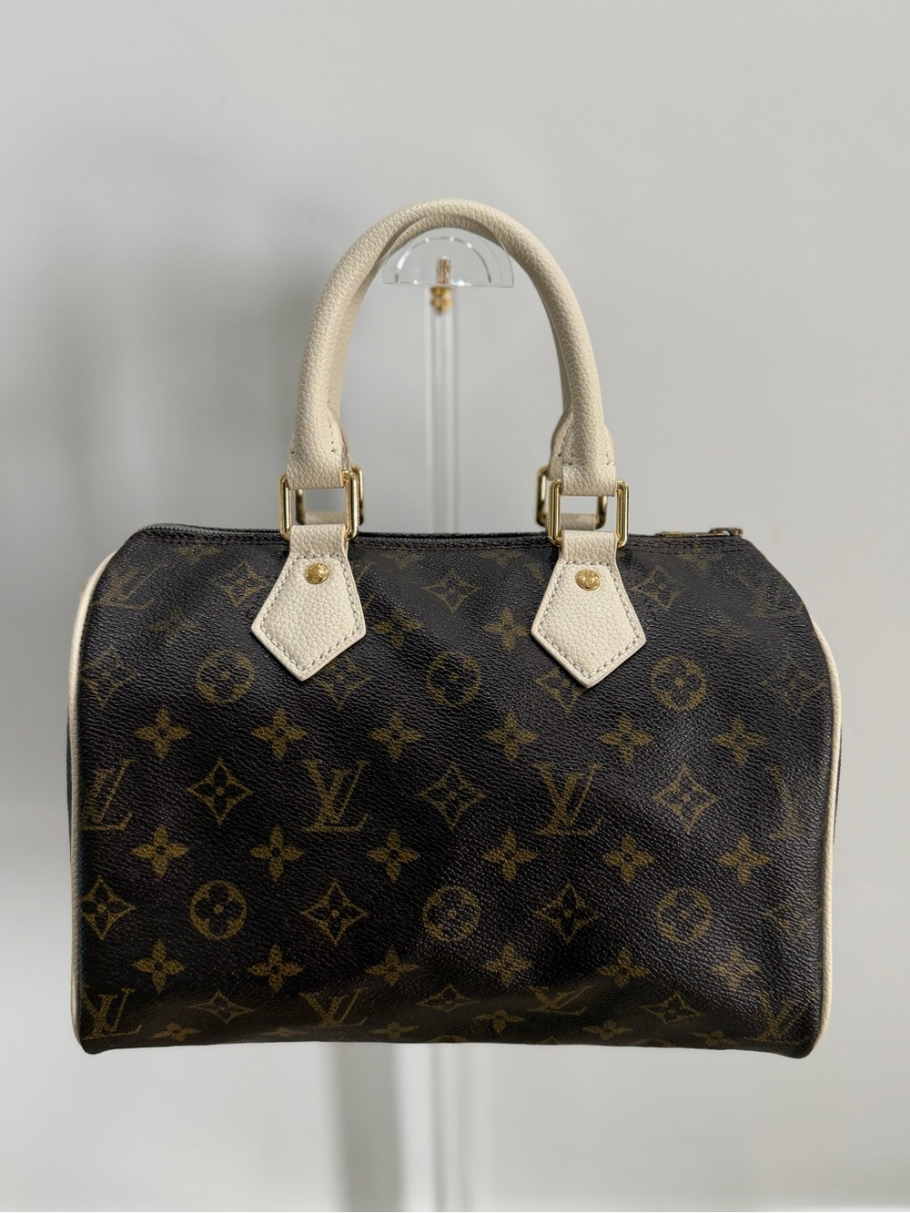 Louis Vuitton Brown Monogram Canvas Speedy